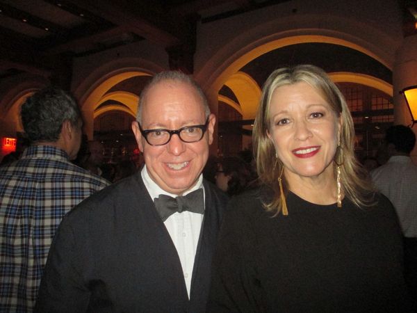 James Schamus with Indignation's Linda Emond